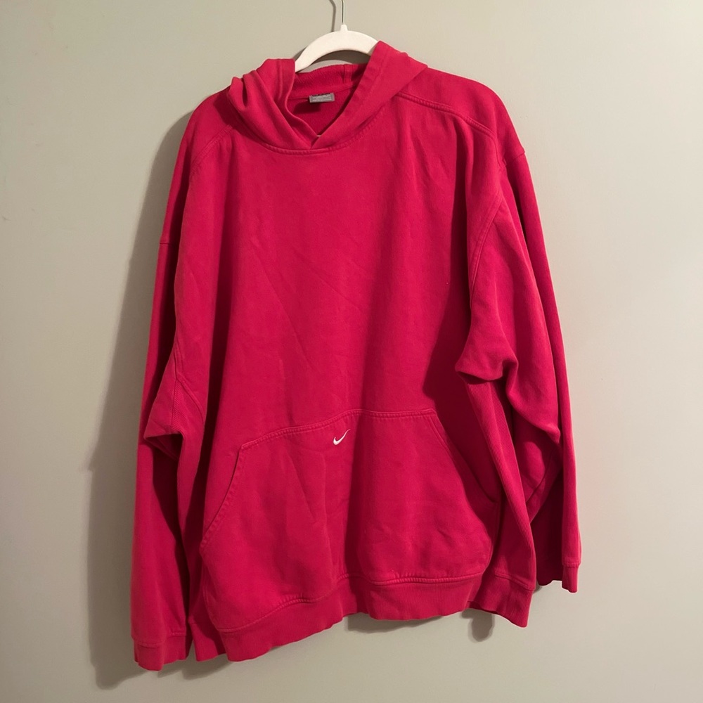red Nike hoodie!